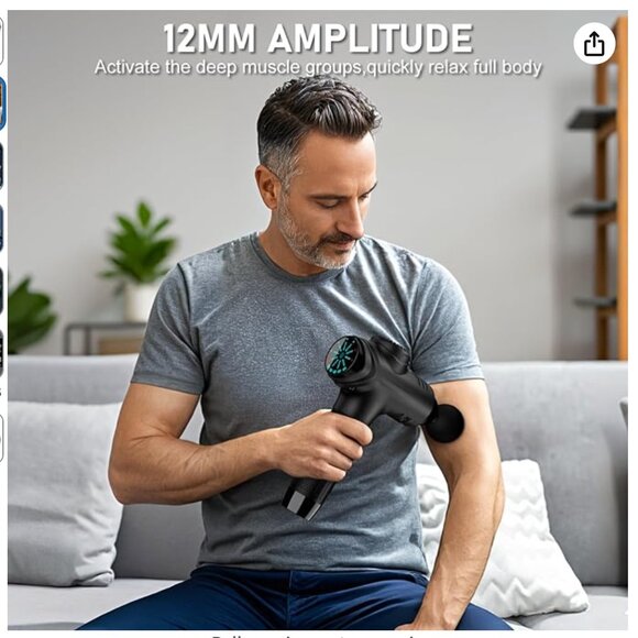 NWT Battery Powered Massage Gun Reamao X6 - Picture 4 of 7